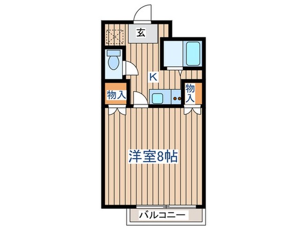 ラシ－ヌ木町通の物件間取画像